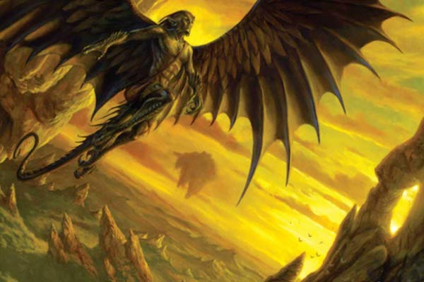 Detail from the cover of Martha Wells' The Cloud Roads