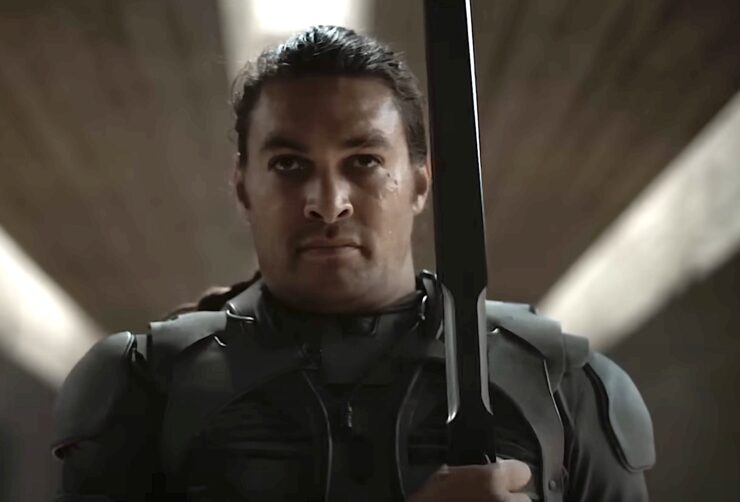 Jason Momoa as Duncan Idaho in Dune: Part One