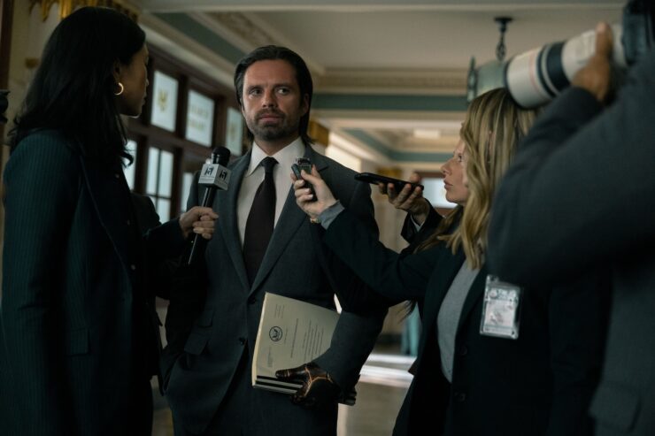 Bucky Barnes (Sebastian Stan) in Marvel Studios' THUNDERBOLTS*.