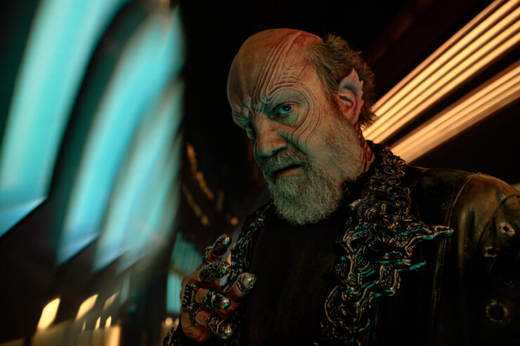 Paul Giamatti in season 1 of Star Trek: Starfleet Academy