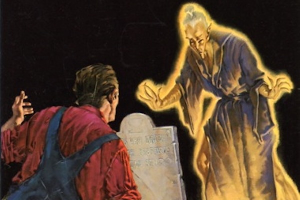 detail from the cover of Way Station by Clifford D Simak