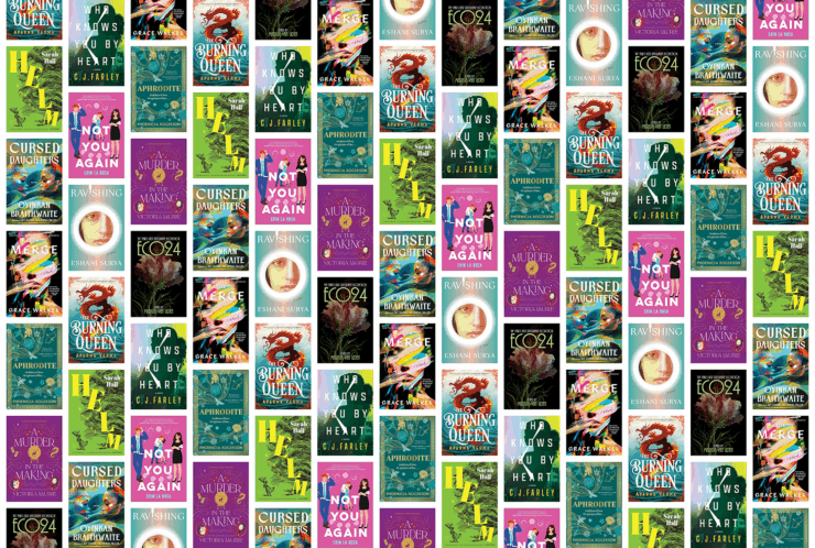 Collection of 10 book covers for November 2025's new crossover titles.