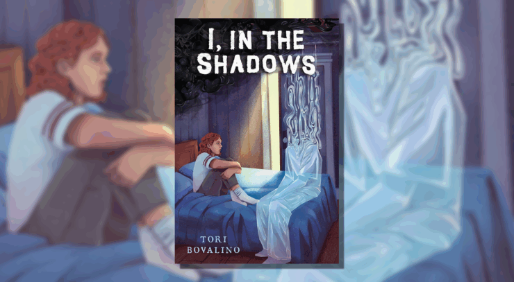 Cover of I, in the Shadows by Tori Bovalino.